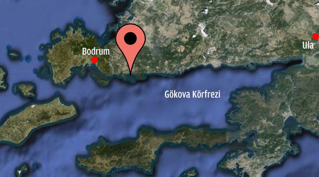 Bodrum açıklarında 4,6'lık deprem