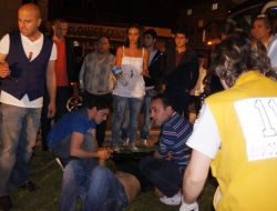 Lüks Otomobilin Kazası Güvenlik Kamerasında