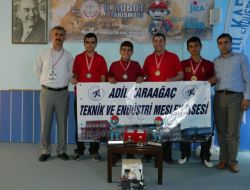 Konyalı Robotlar Türkiye Birincisi Oldu