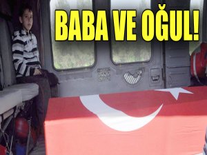 Şehit babayla en zor yolculuk