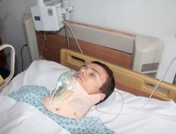 Smaç Yaptığı Pota Üzerine Devrilen Genç Felç Oldu