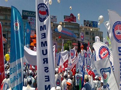 Memur grevde vatandaş yollarda..