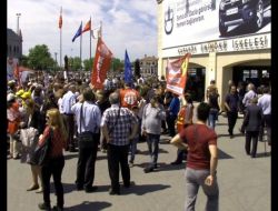 Memurlar Grev İçin Kadıköy’de Buluştu