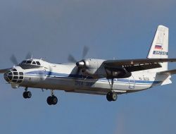 Rus Askeri Uçağı Burnu Üzerine Çakıldı!