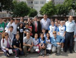 Hanlar Bölgesinde Oryantiring Yarışları Yapıldı