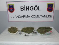 Bingöl'de 3 Kilo Esrar Ele Geçirildi