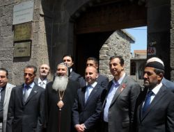 Meryem Ana Kilisesi'nde Hz. İsa’nın Göğe Yükselişi Ayinle Kutlandı