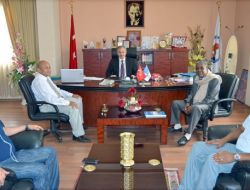 Başkan Özgan’a Diplomat Ziyareti