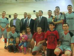Kaymakamlık Voleybol Turnuvası'nda Emniyet Şampiyon Oldu