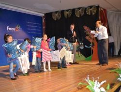 Feza’nın Boyama Şenliği'nde Minik Öğrenciler Hem Eğelendi Hem Yarıştı