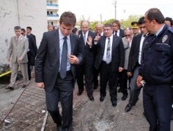 Bakan Şahin, Pınarbaşı Emniyet Müdürlüğü Binasına İncelemelerde Bulundu