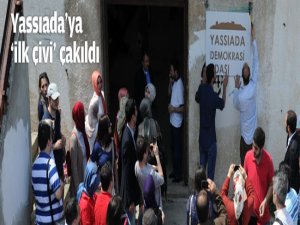 Yassıada'ya İlk Çivi Çakıldı!