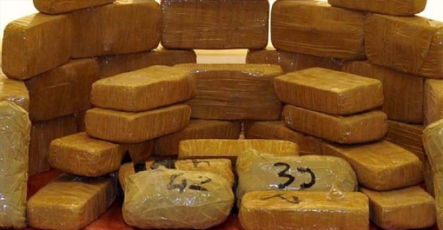 Malatya'da 125 kilo esrar yakalandı