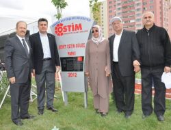 Şehit Astsubayın İsmi Ostim'de Bir Parka Verildi