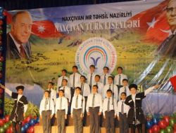 Nahçıvan'da Türk Liseleri 17. Mezuniyet Coşkusu
