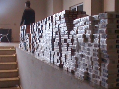 Sarp Gümrüğü'nde kaçakçı avı