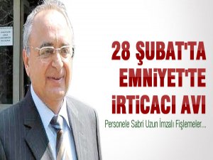 SABRİ UZUN imzalı fişleme