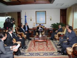 Nakliyeciler İle Avizecilerden Başkan Gökçek'e Ziyaret