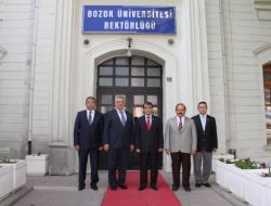 Rektör Dökmetaş’tan Rektör Uçar’a Ziyaret