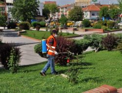 Kırşehir’de İlaçlama Çalışmaları Devam Ediyor