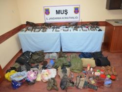 Varto’da Terör Örgütüne Ait Mühimmat