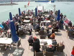 İlköğretim Öğrencileri Karadan Ve Denizden Samsun'u Gezdi