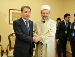 Diyanet İşleri Başkanı Görmez, Kazakistan Senato Başkanı İle Görüştü
