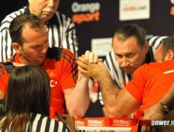 İski Mühendisi Bilek Güreşinde Avrupa İkinci Oldu