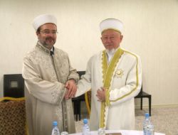 Görmez, Kazak Mevkidaşı İle Görüştü!