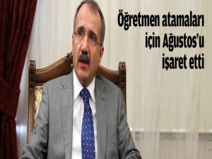 Bakandan öğretmenlere müjde