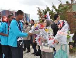 Türkçe'nin Çocukları Afyonkarahisar’da Coşkuyla Karşılandı