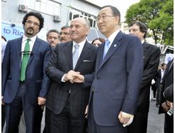 Bm Genel Sekreteri Ban Ki-moon, Hidrojenle Çalışan Forklift Kullandı