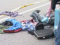 Hopa'da Şüpheli Valizden Elbise Çıktı