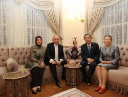 Kadir Topbaş Ban Ki-moon'u Evinde Ağırladı