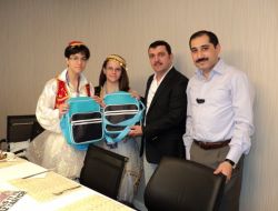 Türkce Olimpiyatları'nın Yetenekli Öğrencileri Ufuk Okullarını Ziyaret Etti