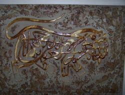 Ahlat’ta Mermer Tozu Ve Ziftten Resim Sergisi