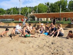 Başkan Karaosmanoğlu, Deniz Mevsimini Mavi Bayraklı Plajda Açtı