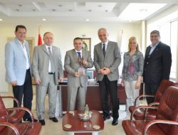 Samsev'den Şimşek'e Nezaket Ziyareti