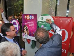 Gökçek, İzmir Caddesi Esnafını Gezdi!