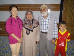 Moğolistan’daki Torunlarının Öğrencisini Karaman’da Ziyaret Ettiler