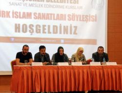 Keçiören'de Türk-islam Sanatları Söyleşisi