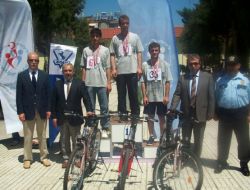 Turhal'da Bisiklet Yarışması