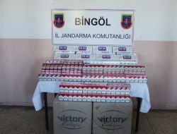 Bingöl'de 6 Bin Paket Kaçak Sigara