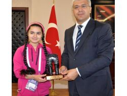 Türkçe Olimpiyatları İçin Gelen Öğrenciler Başsavcıyı Ziyaret Etti