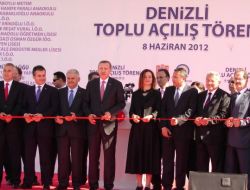 Başbakan Erdoğan, Denizli'de 51 Tesisin Toplu Açılışını Yaptı