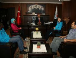 Olimpiyat Öğrencileri Ereğli’de Ziyaretlerde Bulundu