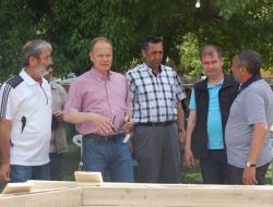 Kaymakam Yılmaz, 'Denizci Heykeli’nin Yapılacağı Alanda İncelemede Bulundu