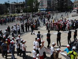 Sivas’ta Sporcular ‘olimpik Gün’ İçin Yürüdü