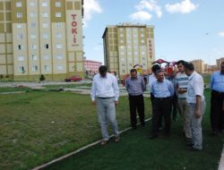 Yürüyüş Yollarına Sentetik Çim Döşeniyor