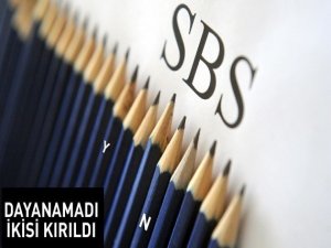 Dayanamadı ikisi kırıldı!